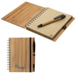 Custom Bamboo Notebook and Pen